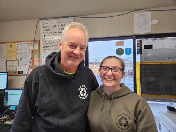 spss-1 Bryan and Kristen Hancock at their Cle Elum property
